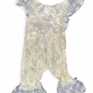 Lacy Romper for Photos